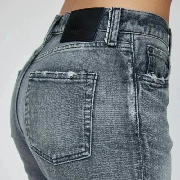 Moussy Vintage Jeans MV SENECA FLARE BLACK -NWT - Picture 2 of 16